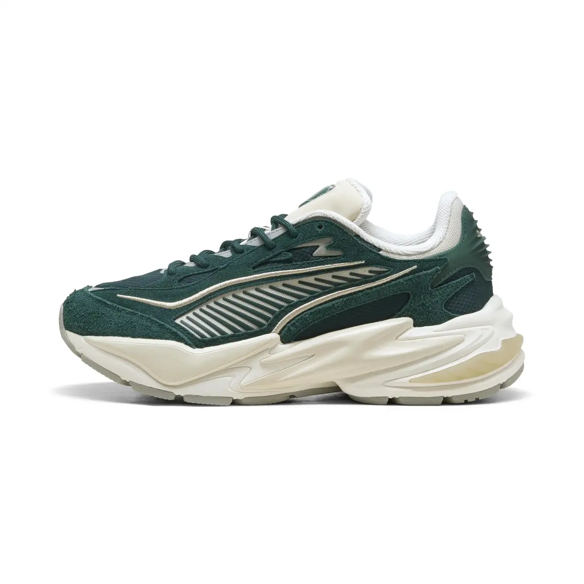Puma RS Surge Hairy Suede Yeşil Erkek Günlük Spor Ayakkabı