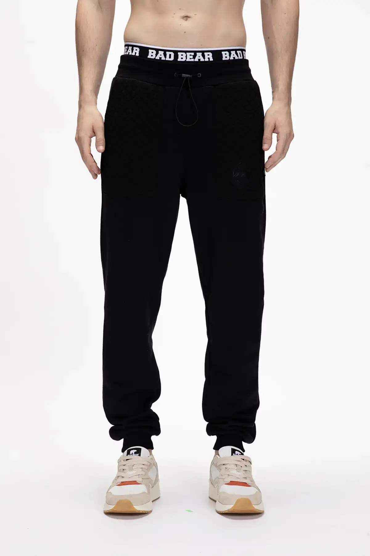 BAD BEAR GRASS SWEATPANTS Erkek Siyah Eşofman Alt