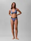 Calvin Klein SCOOP BRALETTE Mavi Bralet Bikini Üst