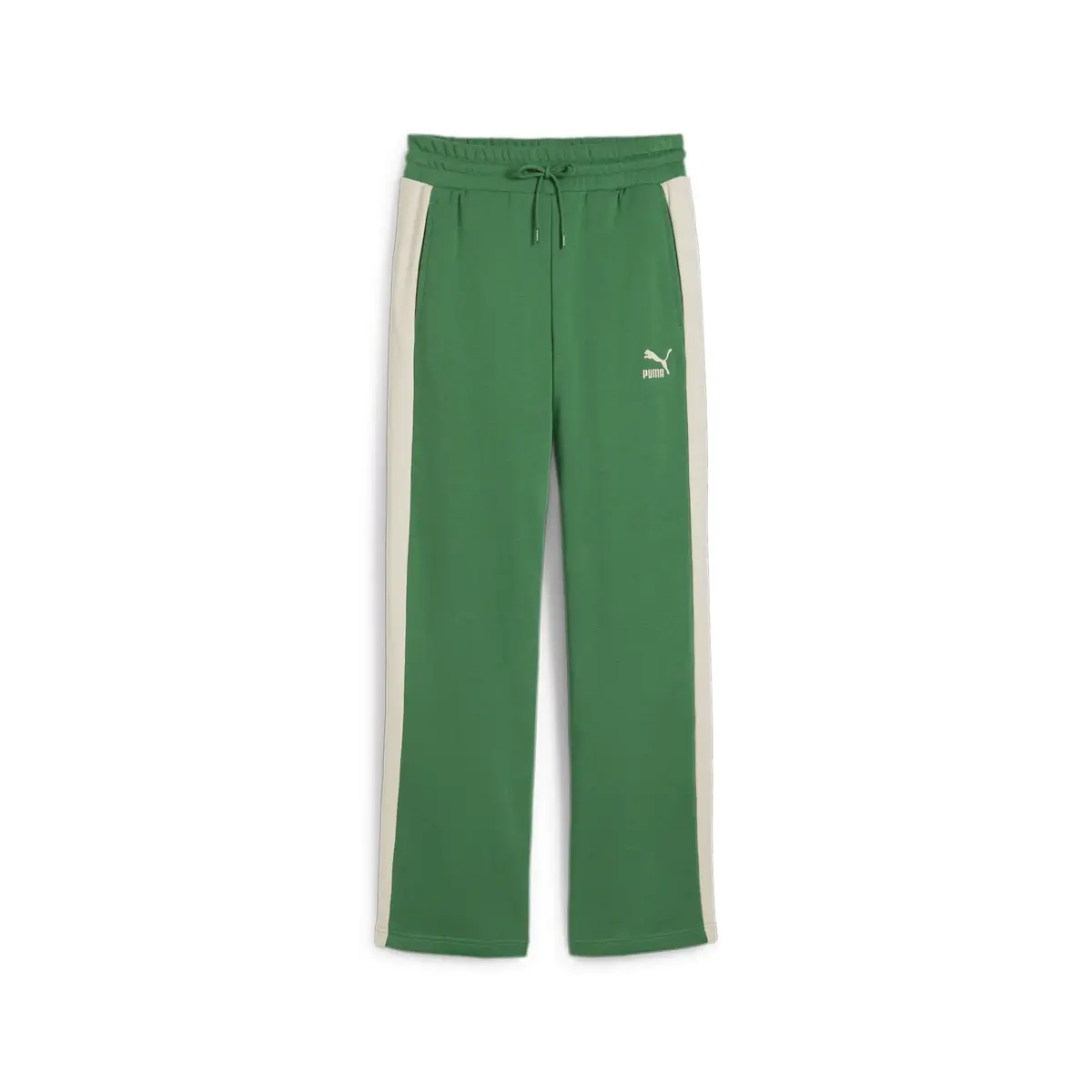 Puma ICONIC T7 Straight Pants Yeşil Kadın Eşofman Altı