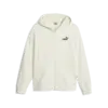 Puma ESS ELEVATED Full-Zip Hoodie Beyaz Kadın Hoodie