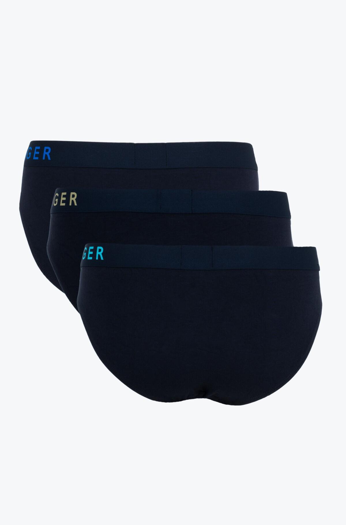 Tommy Hilfiger 3P BRIEF, 0SS Siyah Erkek Slip