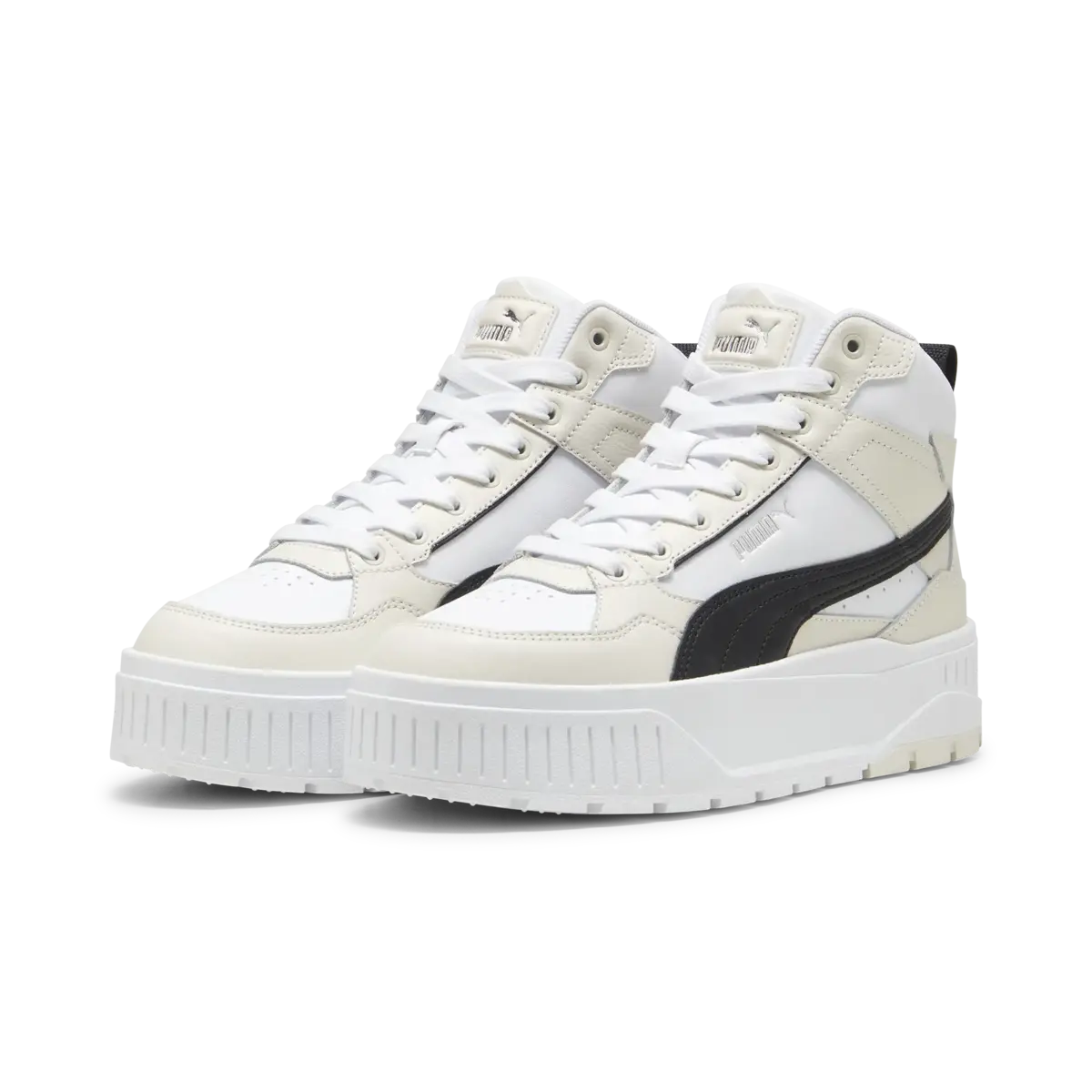 Puma Karmen II Idol Mid Beyaz Kadın Spor Ayakkabı