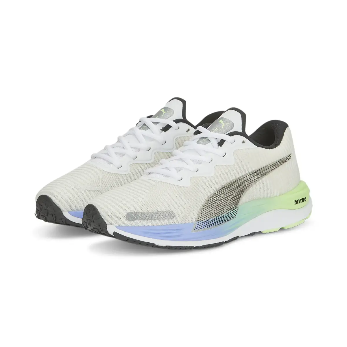 Puma Velocity Nitro 2 Fade Wns Beyaz Kadın Koşu Ayakkabısı