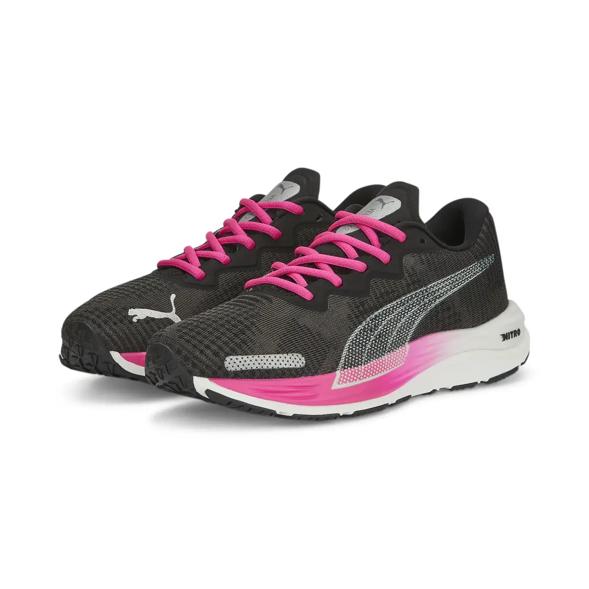 Puma Velocity Nitro 2 Fade Wns Siyah Kadın Koşu Ayakkabısı