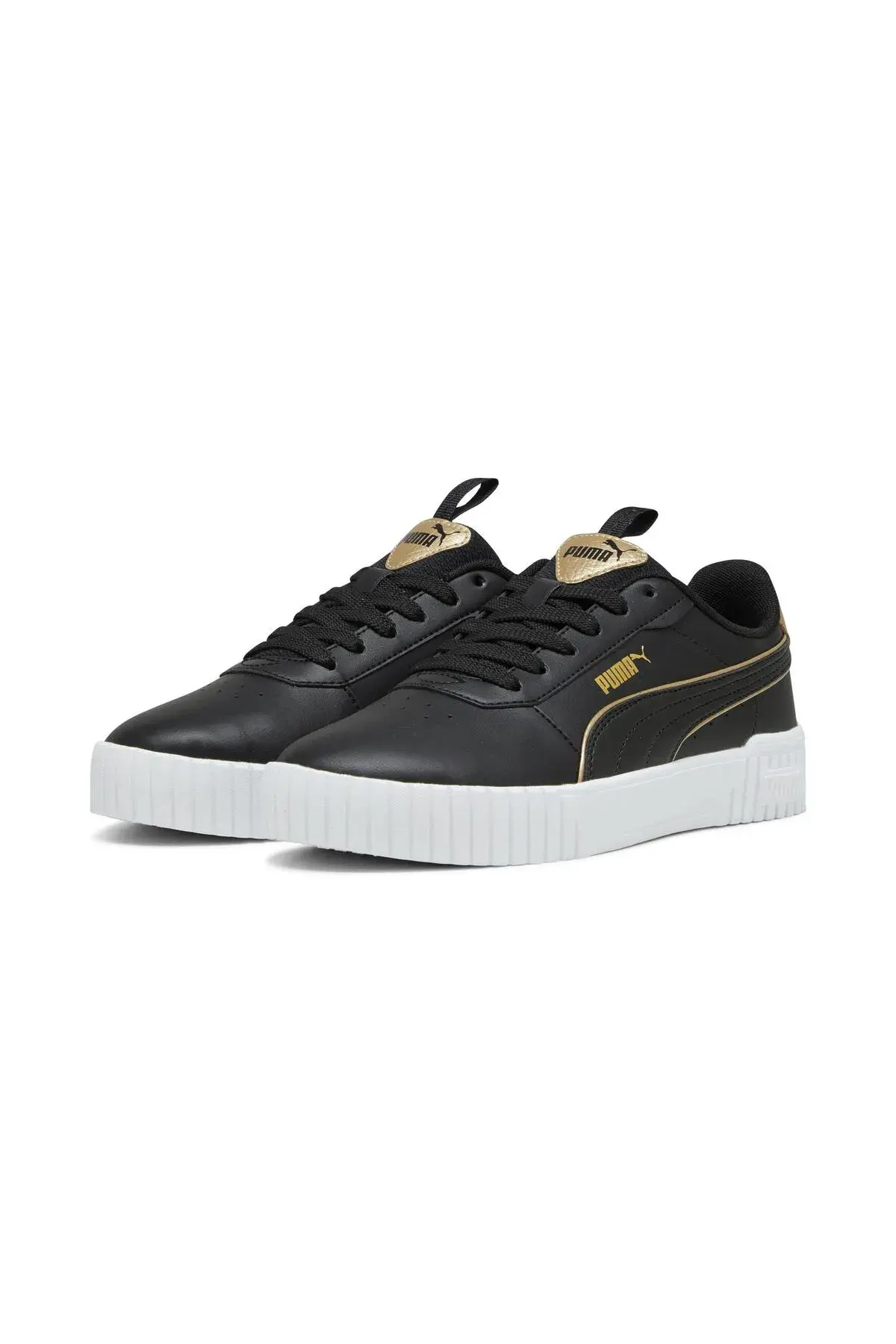 Puma Carina 2.0 Pop Up Metallics Siyah Kadın Günlük Spor Ayakkabı