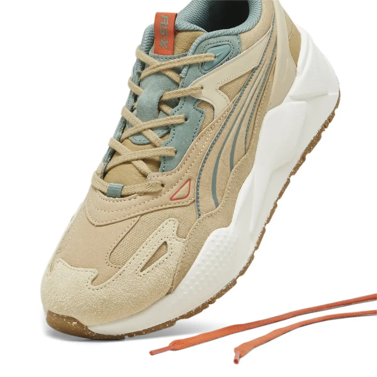 Puma RS-X Efekt RE:PLACE Bej Unisex Spor Ayakkabı