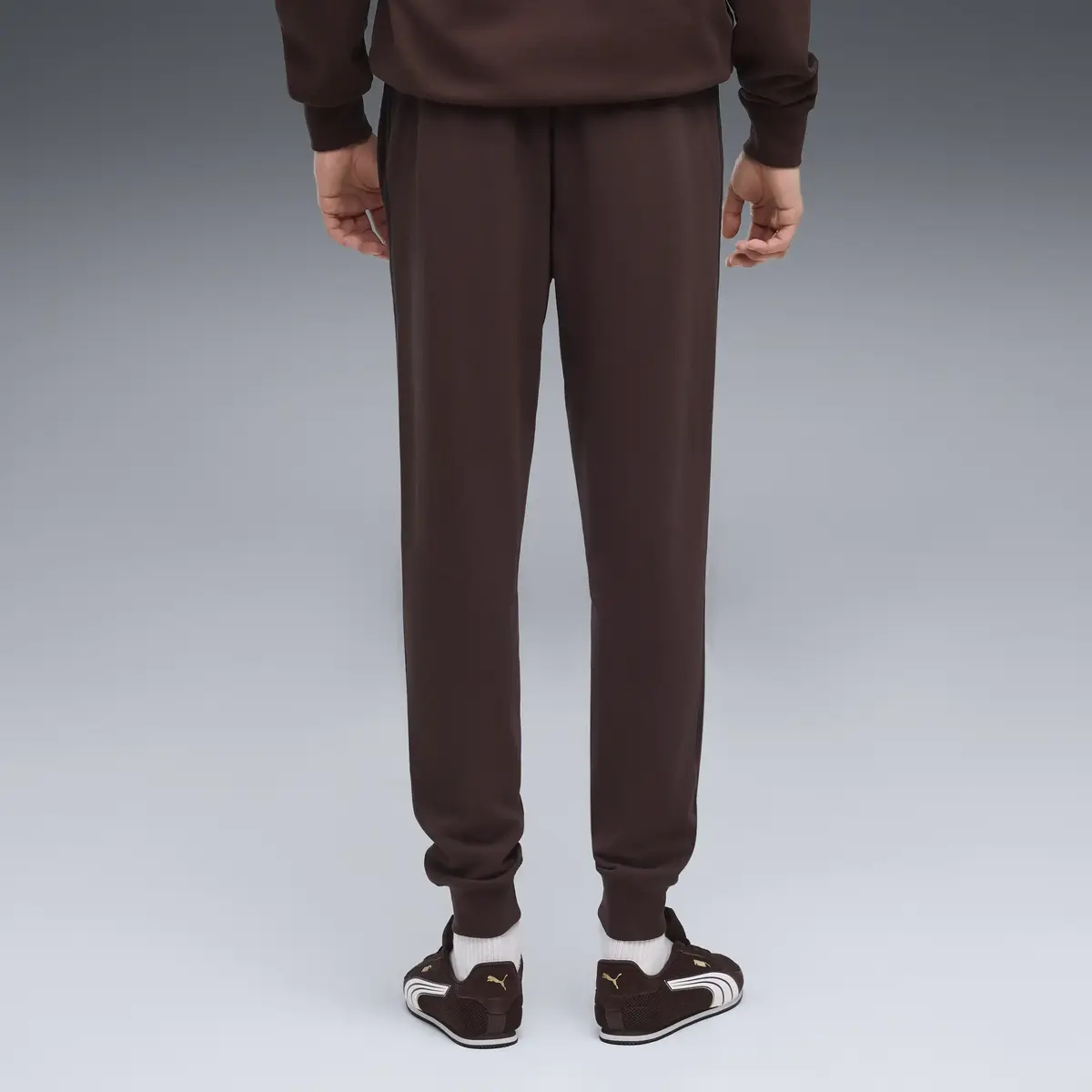 PUMA ESS ELEVATED Sweatpants Kahverengi Erkek Eşofman Altı