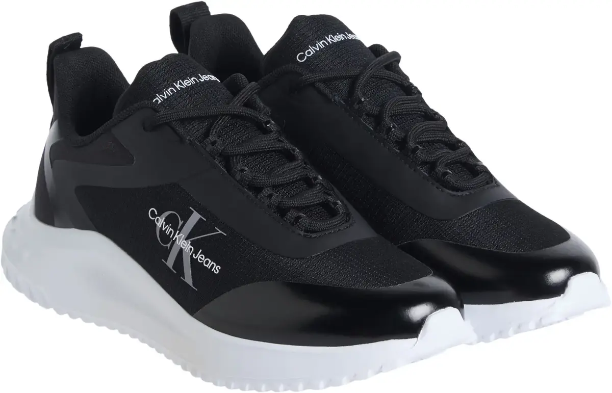 Calvin Klein EVA RUNNER LOW LACE, BEH Siyah Kadın Spor Ayakkabı & Sneaker