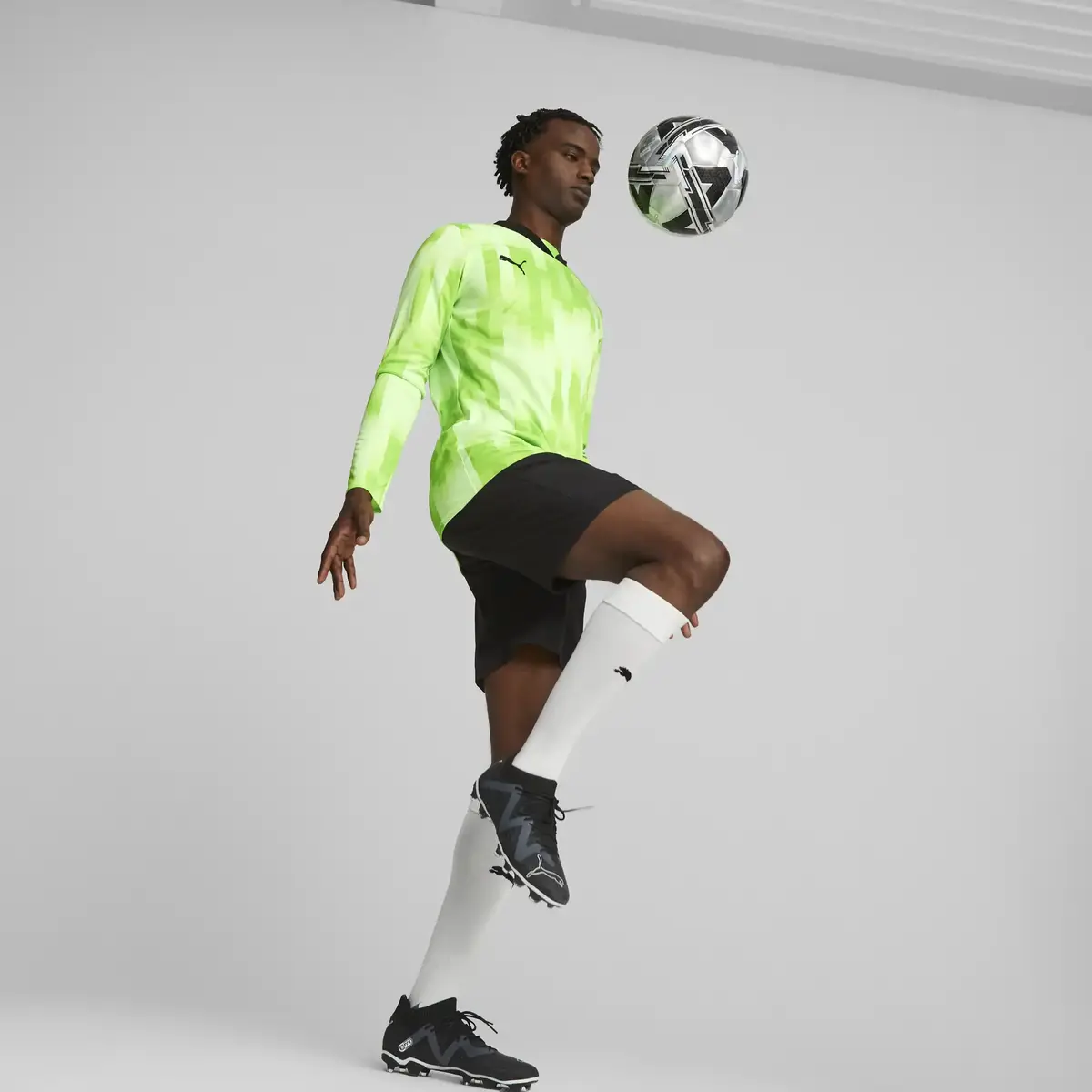 Puma teamTarget GK LS Jersey Yeşil Kaleci Uzun Kollu Forma