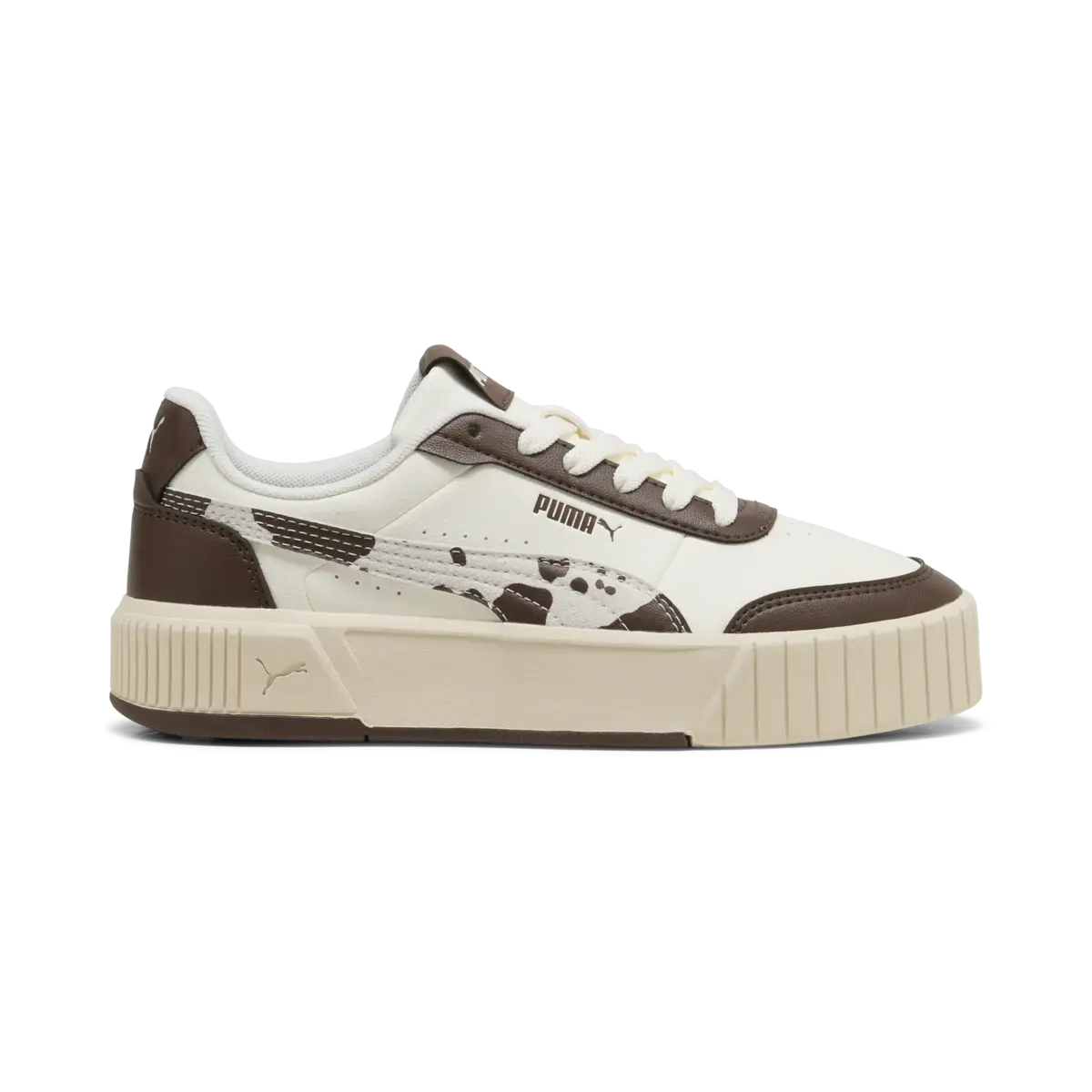 Puma Carina Mia WILD Kahverengi Kadın Spor Ayakkabı & Sneaker