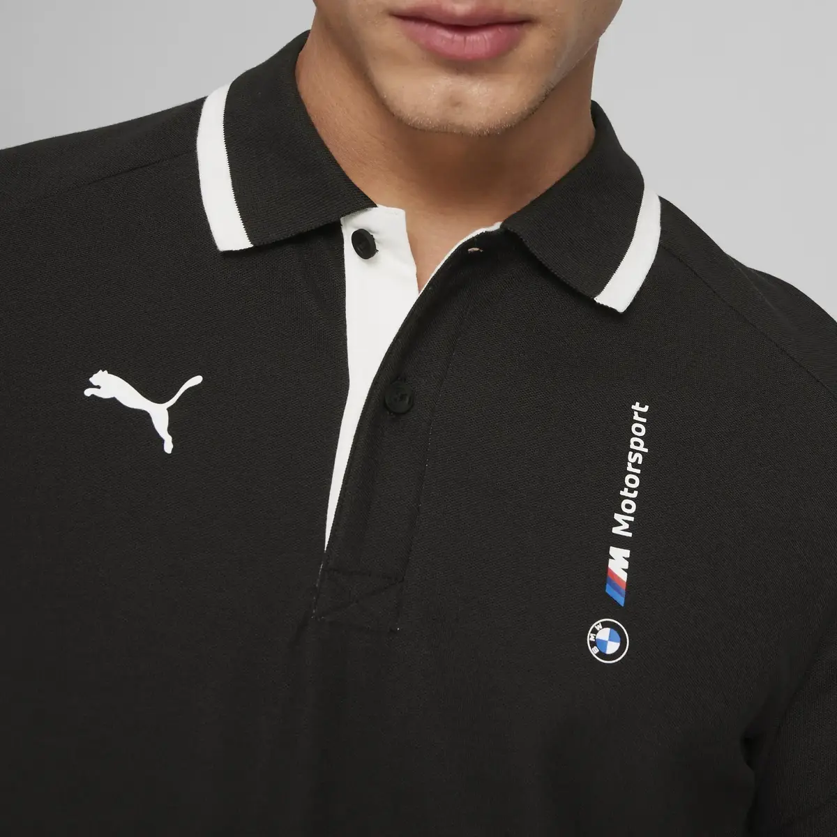 Puma BMW MMS Polo Siyah Erkek T-Shirt