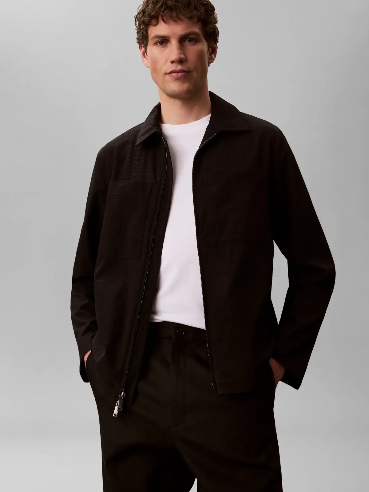 LS SEERSUCKER BLOUSO, UB1, M