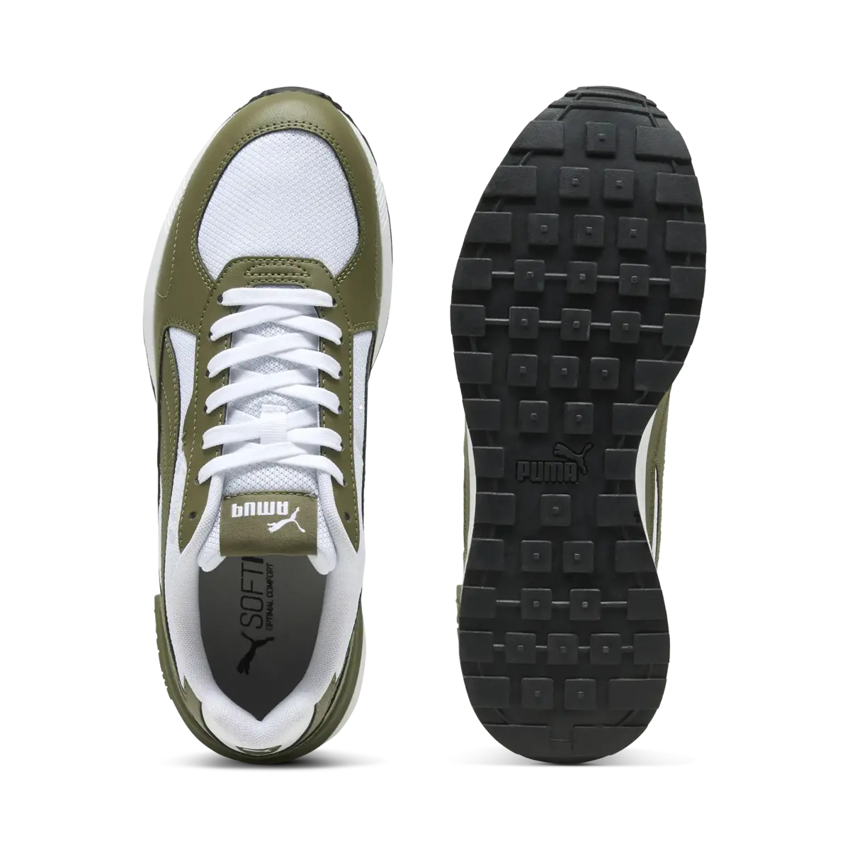 Puma Graviton SL Remix Yeşil Erkek Spor Ayakkabı