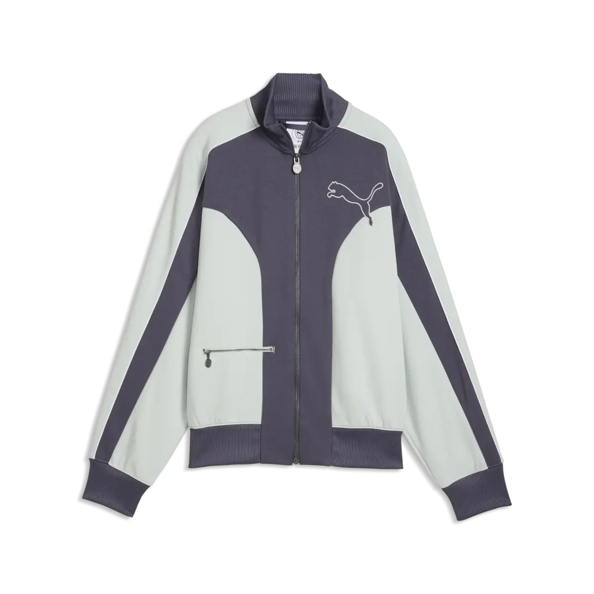 Puma T7 Relaxed Track Jacket Lacivert Kadın Ceket