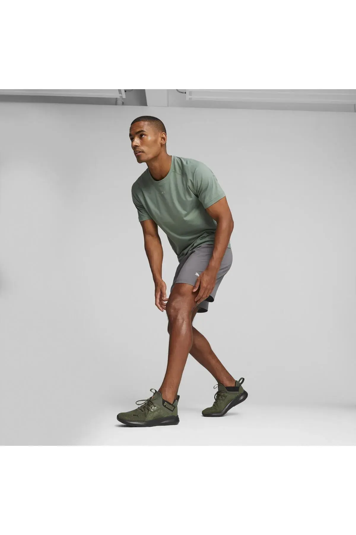 Puma Softride Enzo NXT Yeşil Erkek Yürüyüş Ayakkabısı