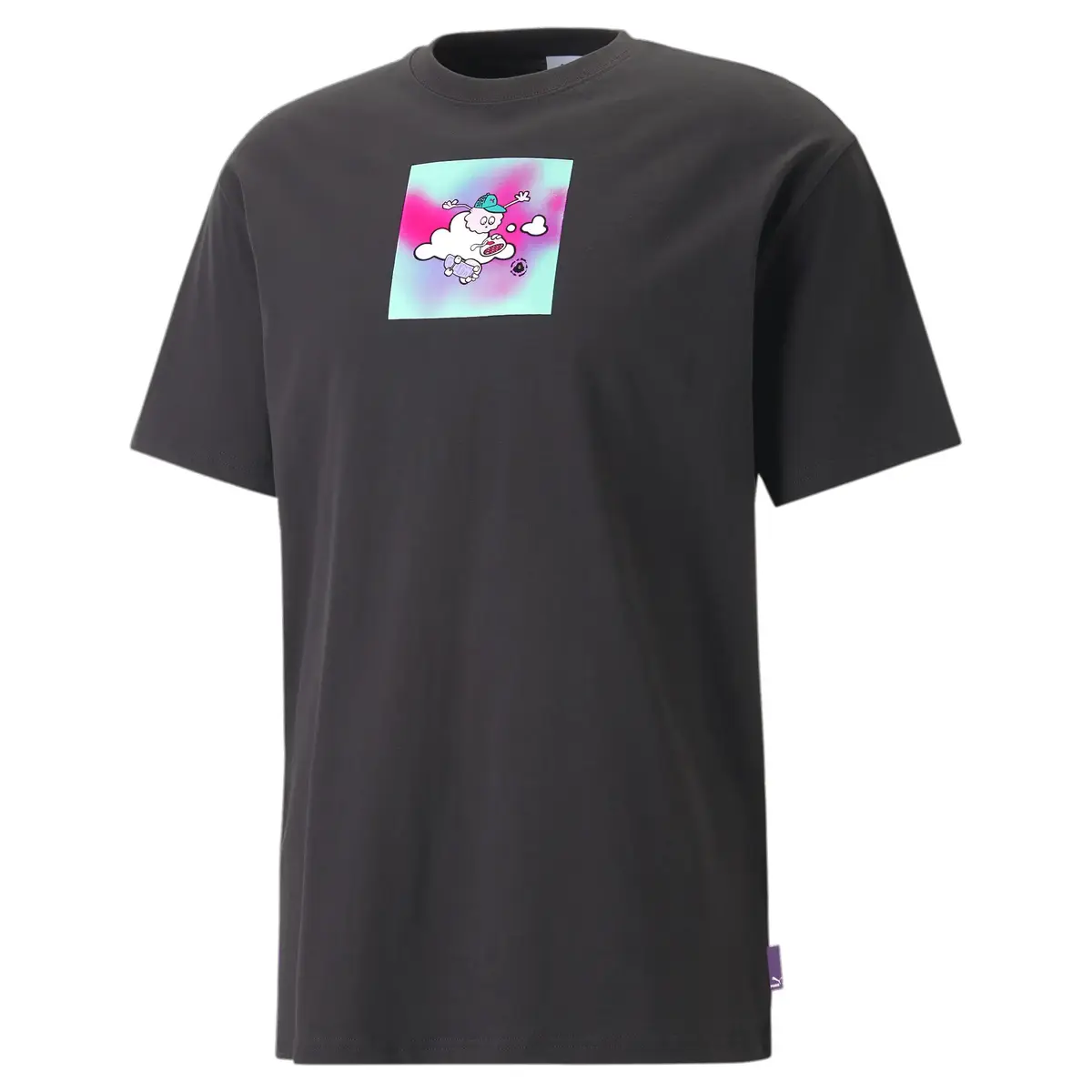 Puma PUMA X 8ENJAMIN Tee Siyah Erkek T-Shirt