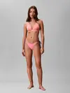 Calvin Klein SIDE TIE BOTTOM Pembe Bağlama Detaylı  Bikini Alt