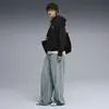 Puma LEO LUXE Oversized Hoodie TR Siyah Kadın Hoodie