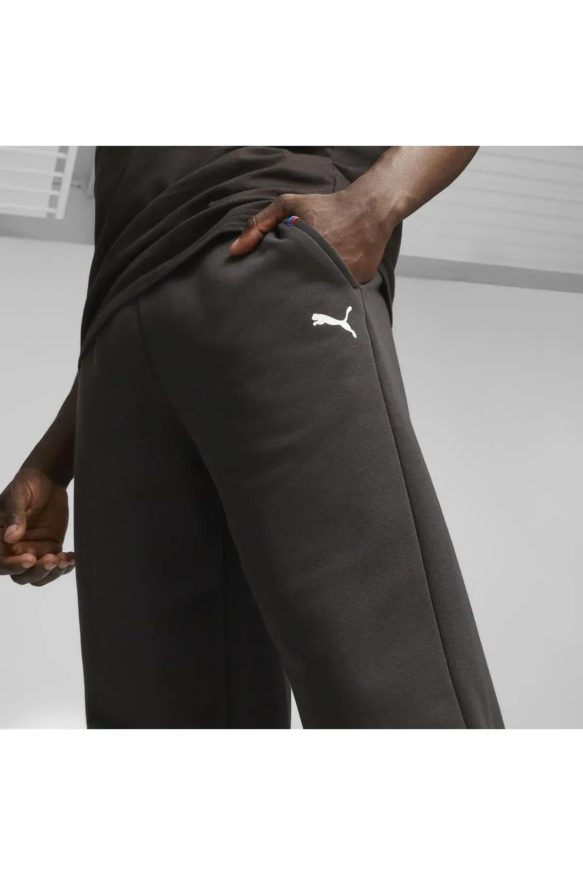 Puma BMW MMS ESS Pants Fleece Siyah Erkek Eşofman Altı