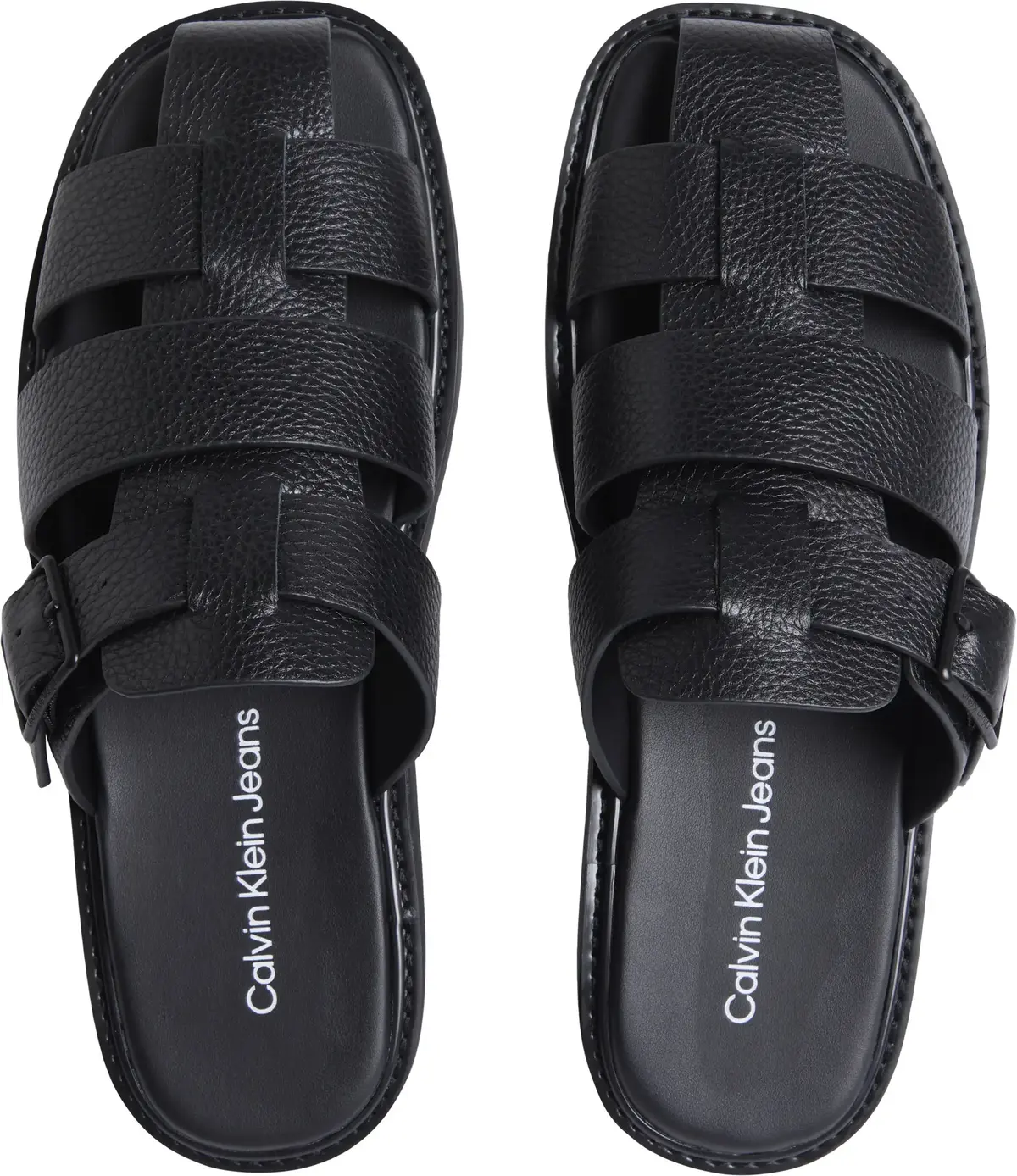 Calvin Klein SQ MOLDED SANDAL FIS, 0GJ Siyah Erkek Terlik