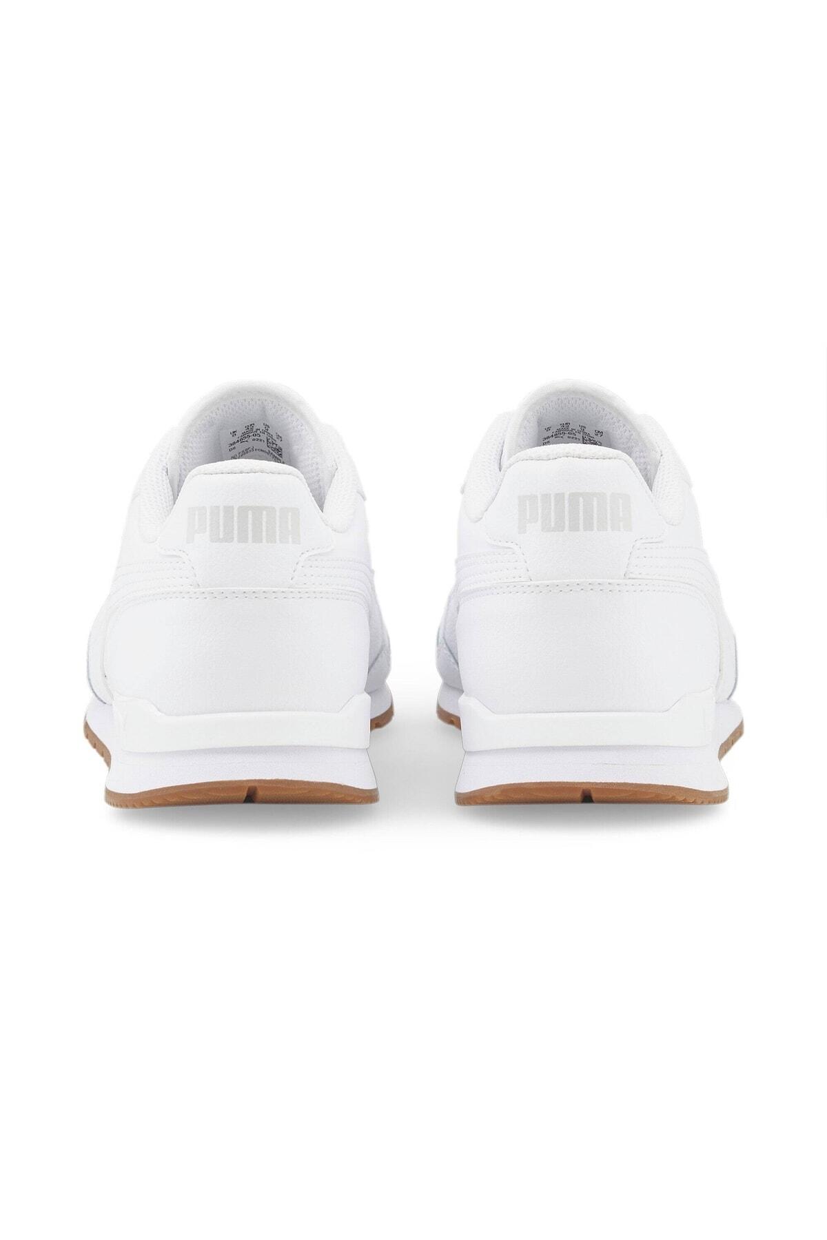 Puma ST Runner v3 L Beyaz Erkek Günlük Spor Ayakkabı