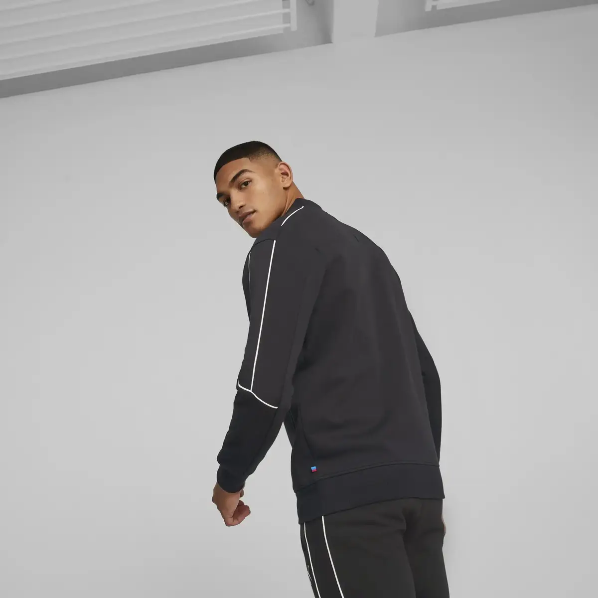 Puma BMW M Motorsport MT7 Fermuarlı Sweatshirt