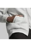 Puma SQUAD FZ Hoodie FL Açık Gri Erkek Hoodie