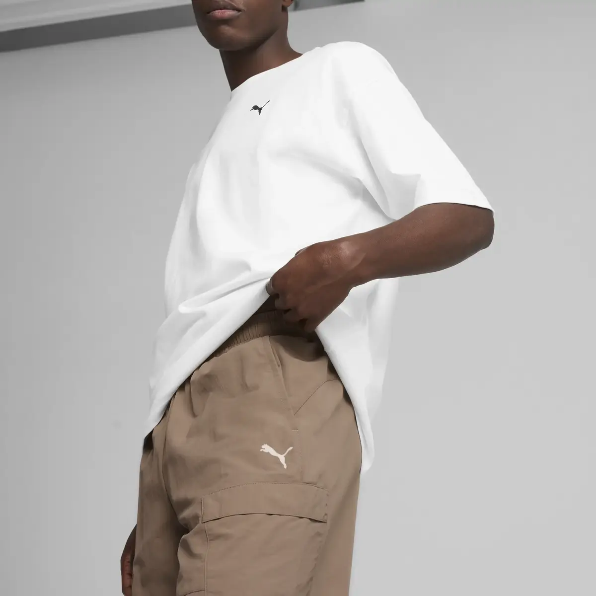 PUMA WARDROBE ESS Cargo Pants Kahverengi Erkek Eşofman Altı