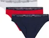 Tommy Hilfiger 3P BIKINI Kadın Siyah Bikini Külot Set