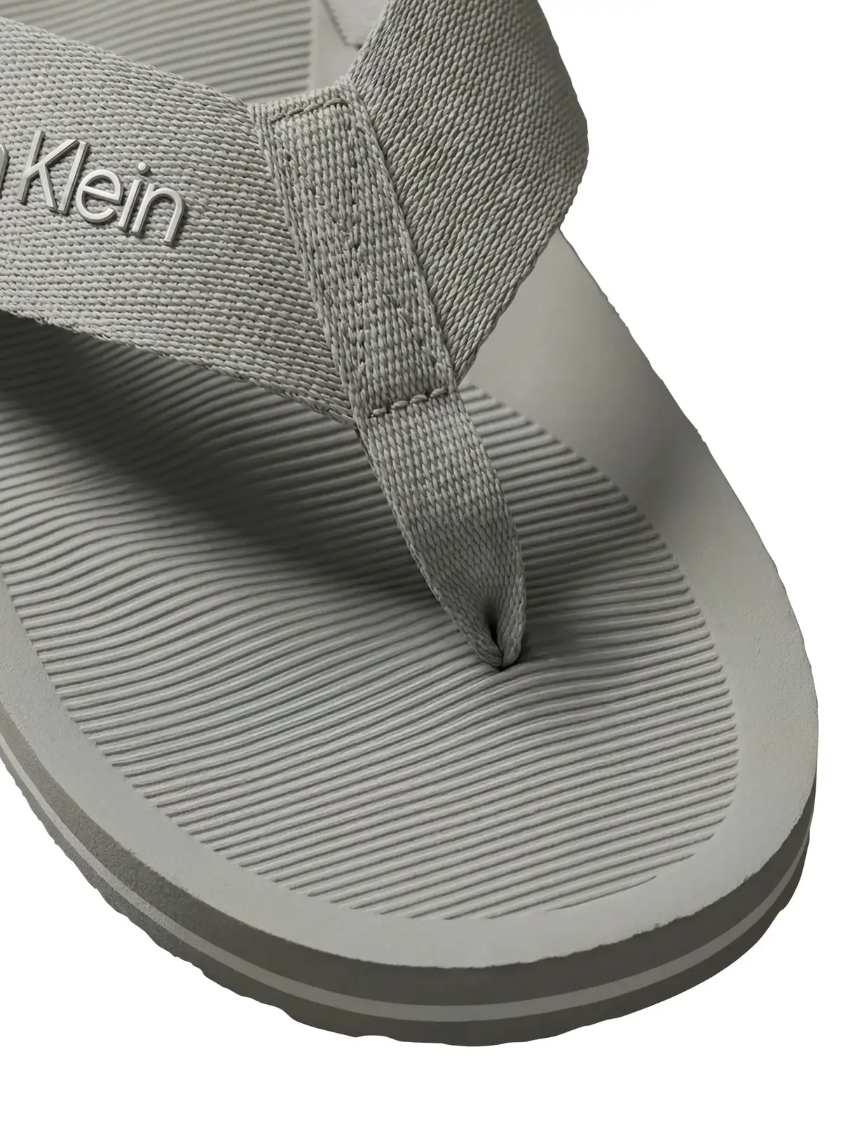 Calvin Klein CITY THONG SLIDE Gri Erkek Parmak Arası Terlik
