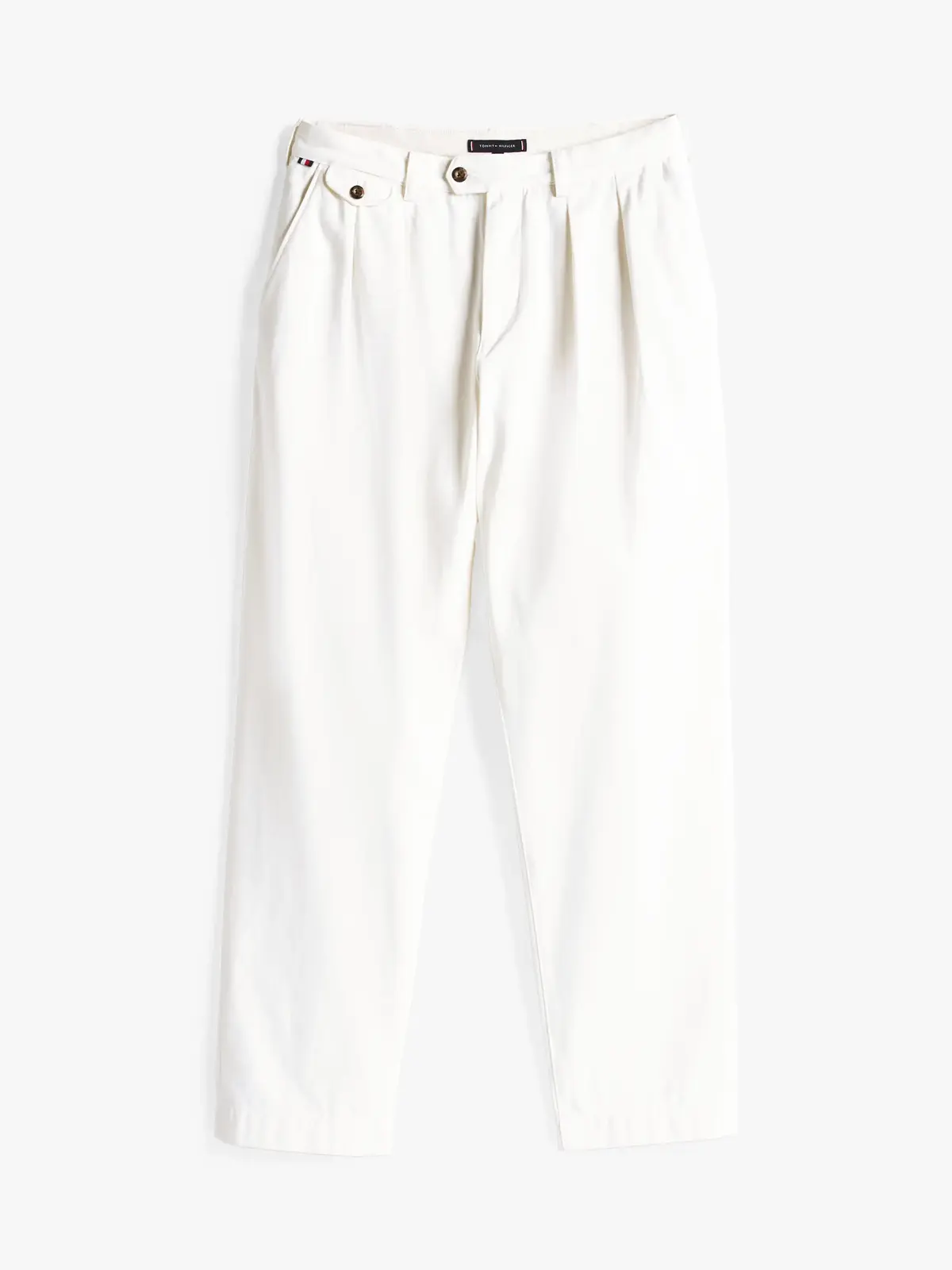 Tommy Hilfiger GREENWICH 2PLT CLASS, YA8 Krem Erkek Pantolon