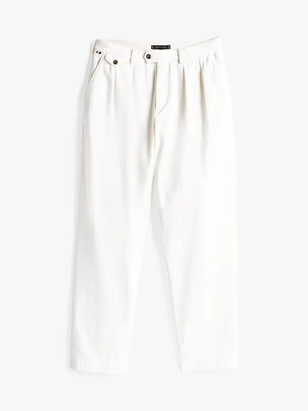 Tommy Hilfiger GREENWICH 2PLT CLASS, YA8 Krem Erkek Pantolon