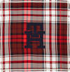 Tommy Hilfiger TOMMY CHECK LARGE SQ Kadın Kırmızı Atkı