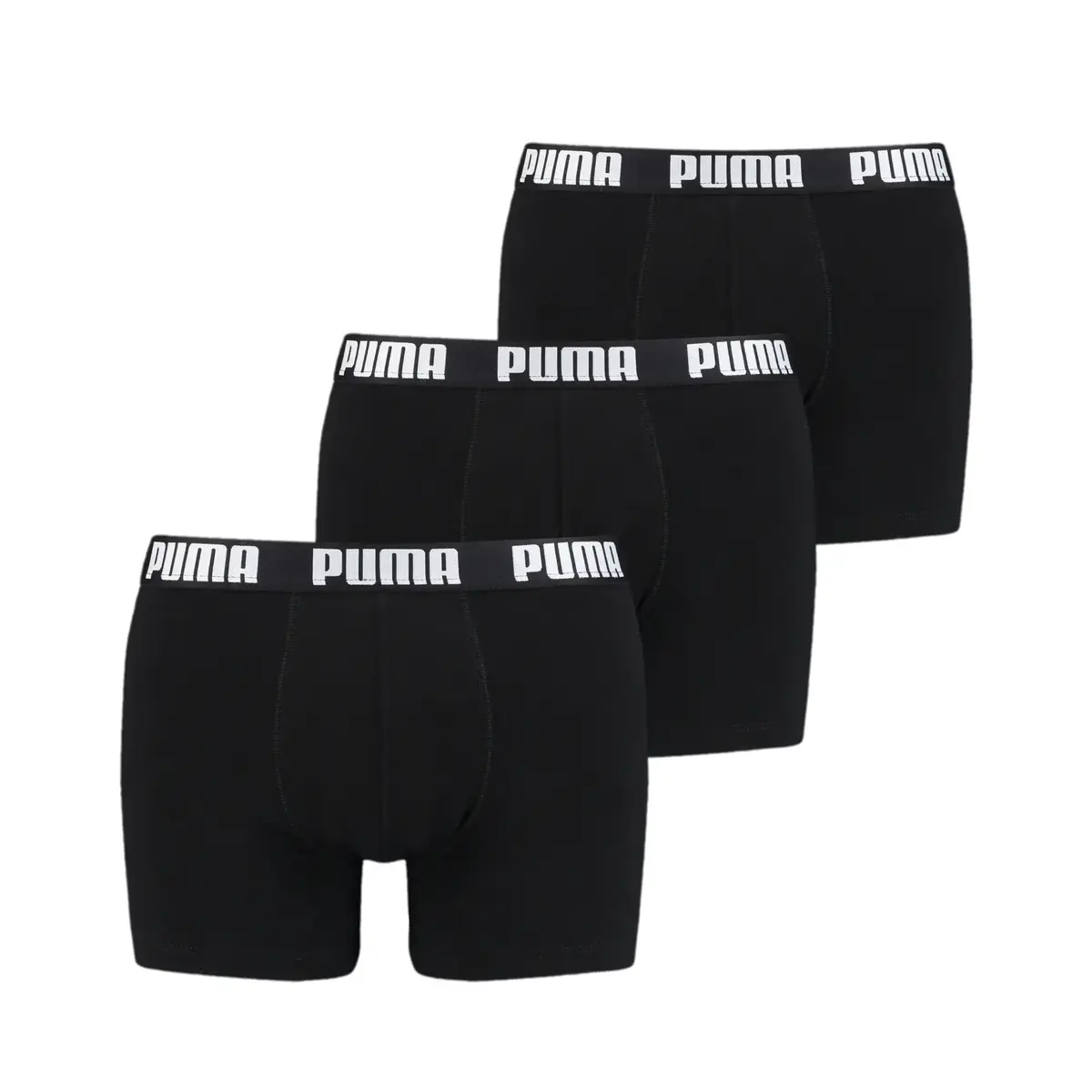 Puma PUMA MEN EVERYDAY BOXER 3P black Siyah Erkek 3'lü Boxer