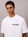Calvin Klein SS 16S CALVIN KLEIN BAUHAUS GRAP Beyaz Erkek Tişört