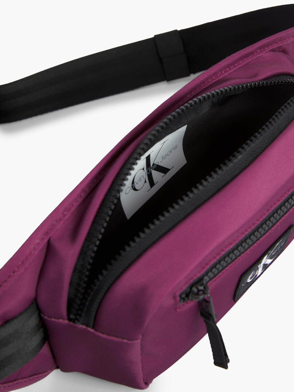Calvin Klein BADGE BELT WAISTBAG Erkek Bordo Bel Çantası