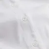 Calvin Klein CK BUTTON THROUGH RI Kadın Beyaz Elbise