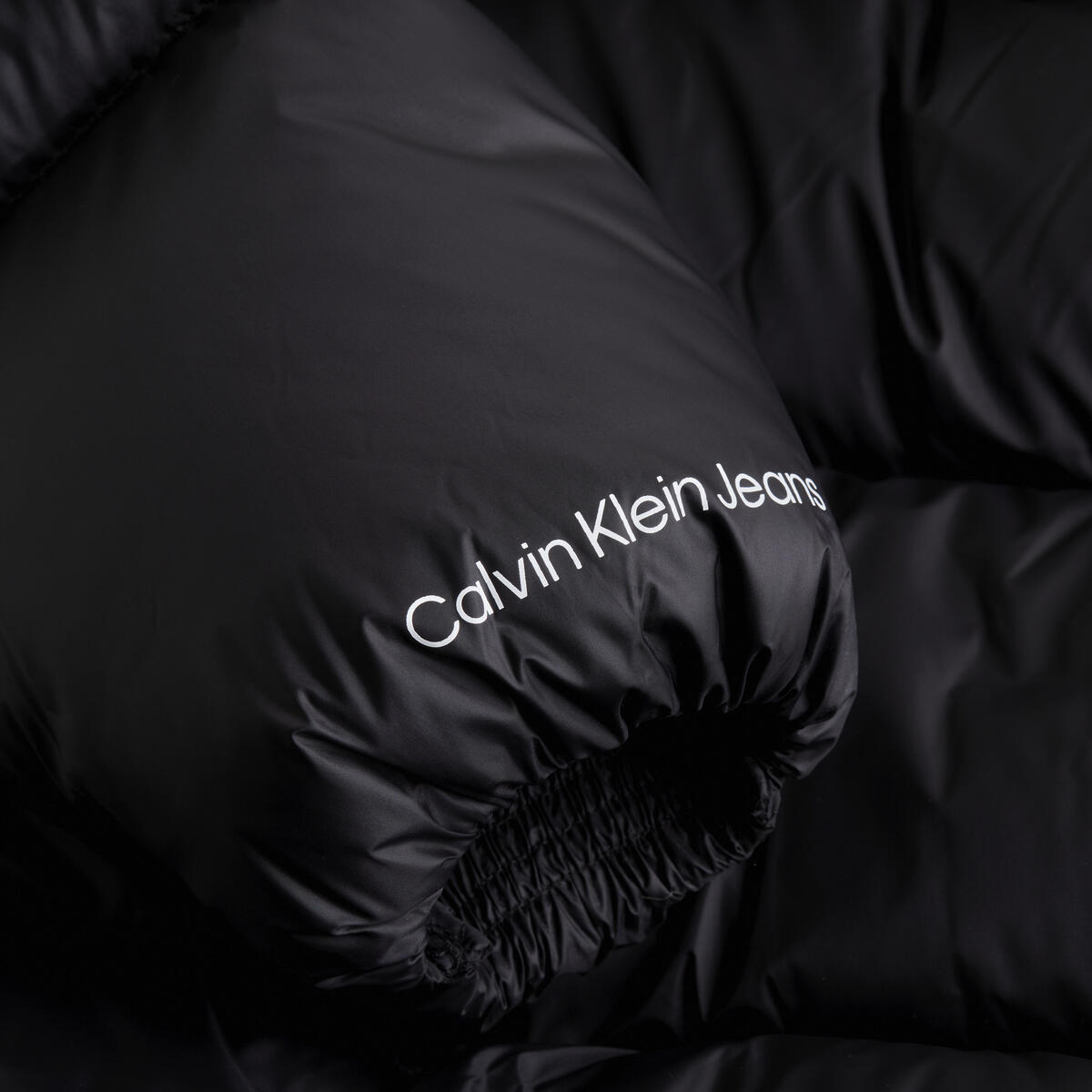 Calvin Klein 1978 ARTWORK OVERSIZ Kadın Siyah Hoodie