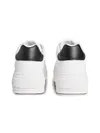 Calvin Klein BOLD FLATF LOW LACE, 01W Beyaz Kadın Spor Ayakkabı & Sneaker