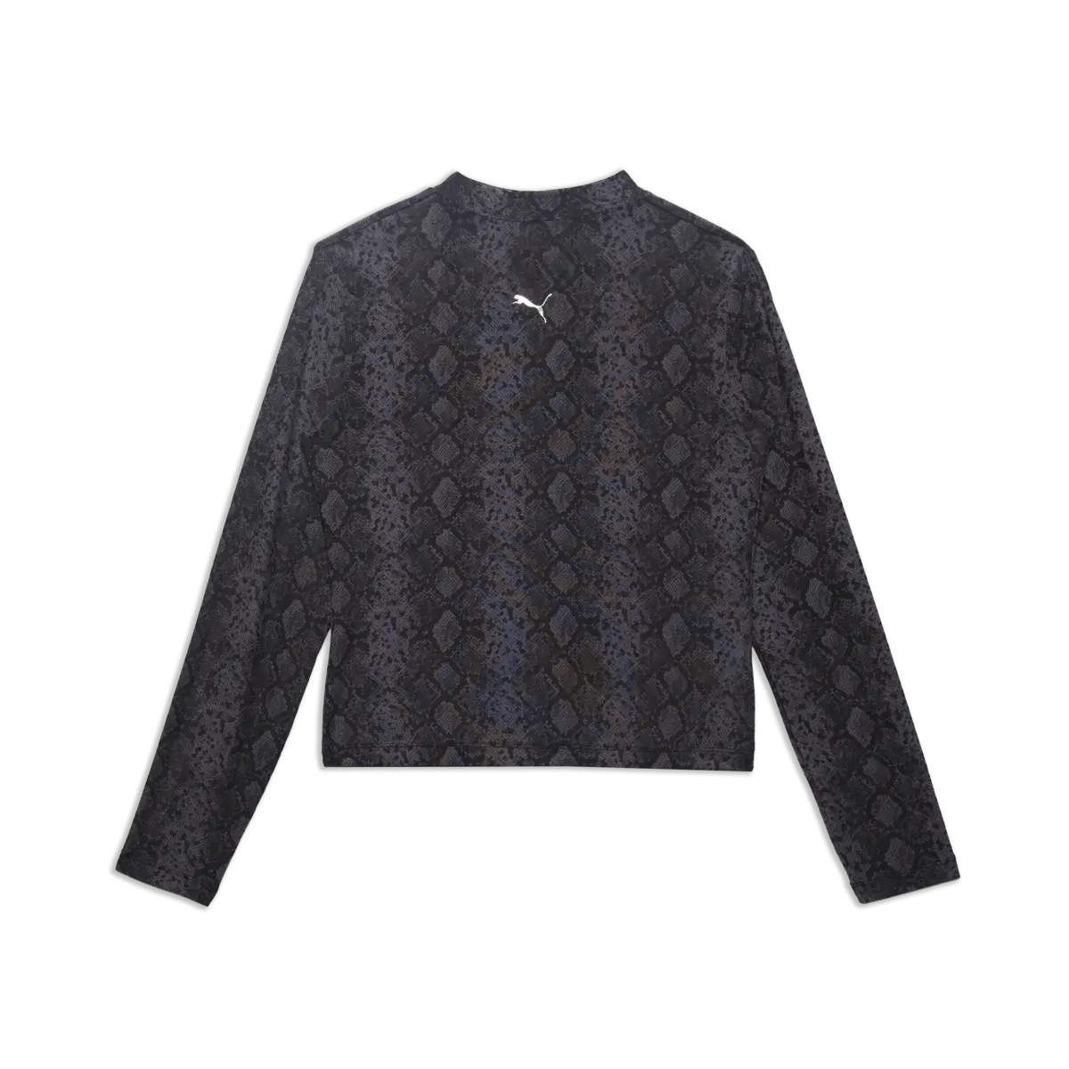 PUMA SNAKE PACK AOP Mesh Tee Siyah Kadın T-Shirt
