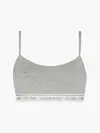 Calvin Klein UNLINED BRALETTE Kadın Gri Bralet