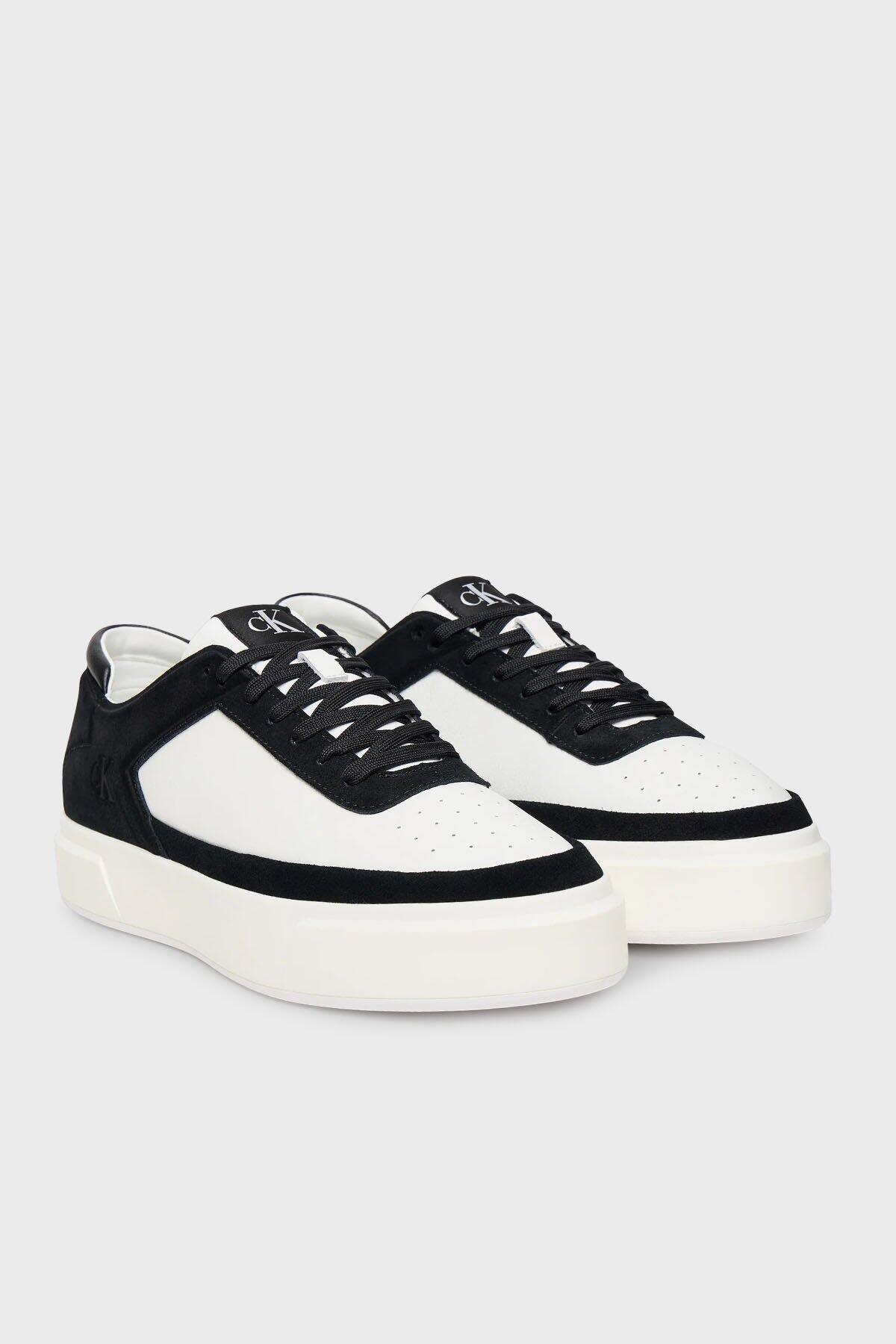 Calvin Klein BASKET CUPSOLE LACEU Beyaz Erkek Günlük Spor Ayakkabı