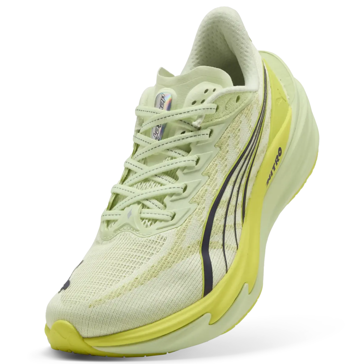 Puma Deviate NITRO 4 Wns Yeşil Kadın Spor Ayakkabı