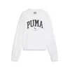 Puma SQUAD Crew TR Beyaz Kadın Sweatshirt