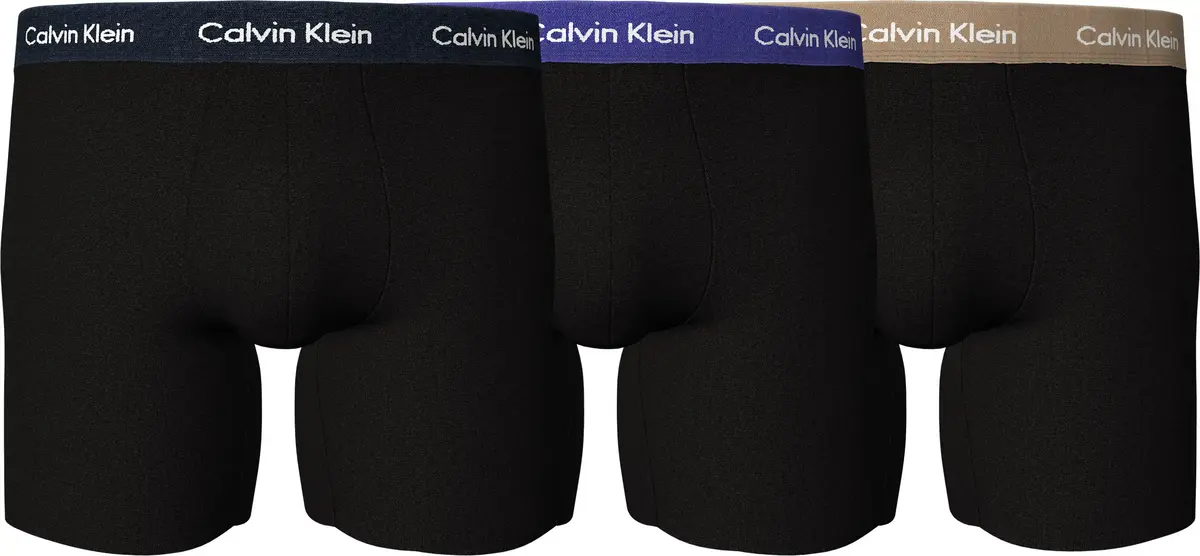 Calvin Klein BOXER BRIEF 3PK Erkek Siyah Boxer Set