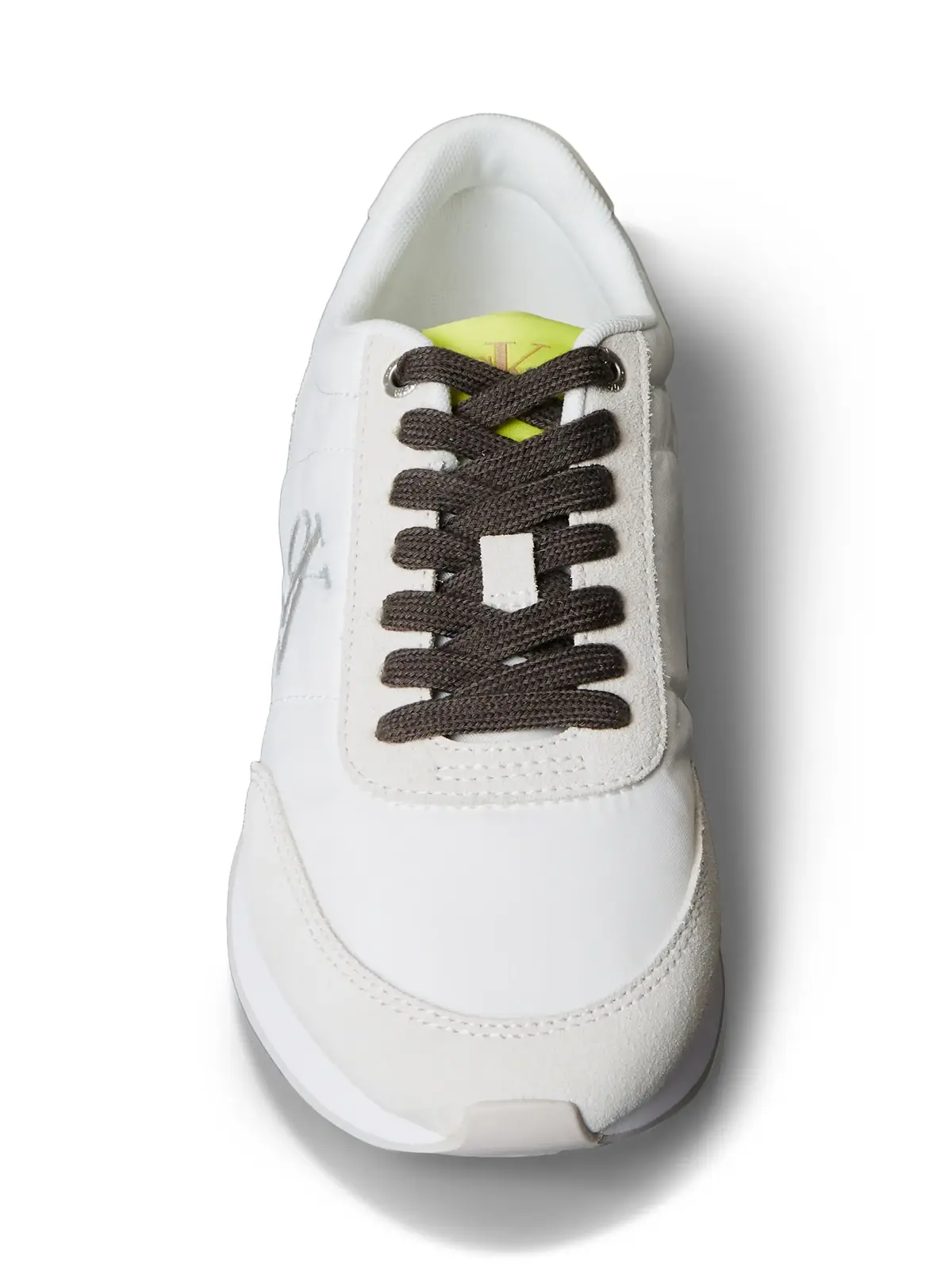 Calvin Klein RETRO RUNNER LACE U Yeşil Kadın Spor Ayakkabı & Sneaker