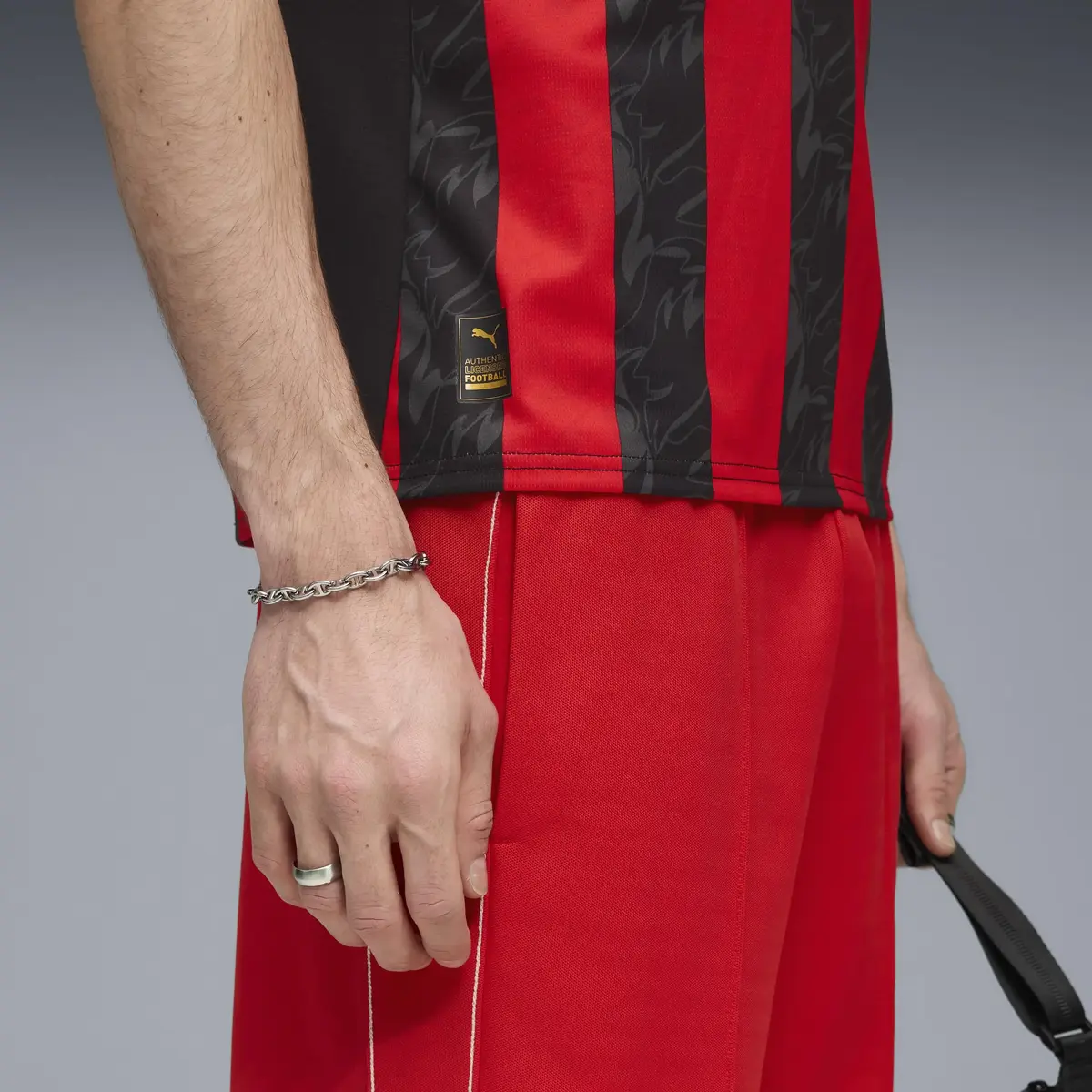Puma ACM Home Jersey Replica Kırmızı Erkek Forma