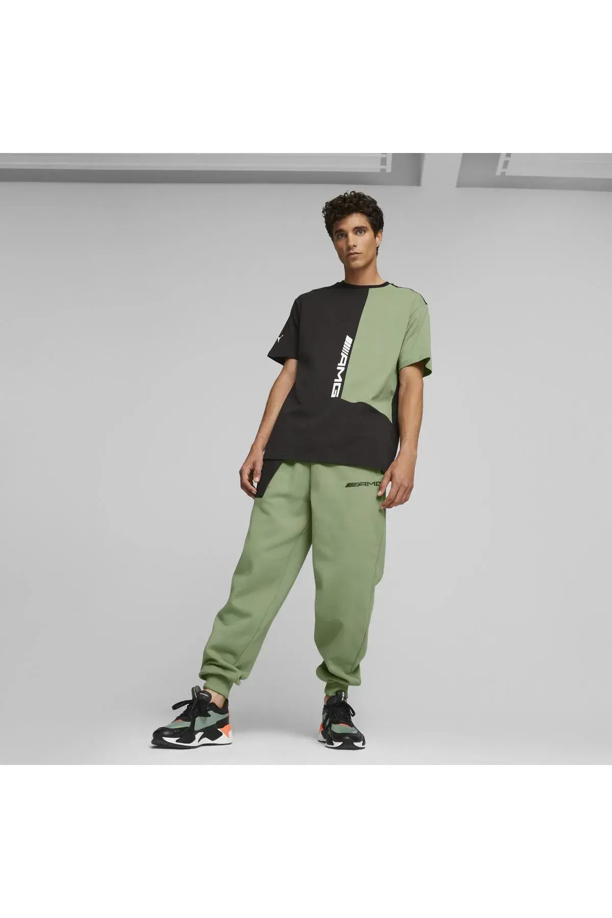 Puma AMG Statement Tee Siyah Erkek T-Shirt