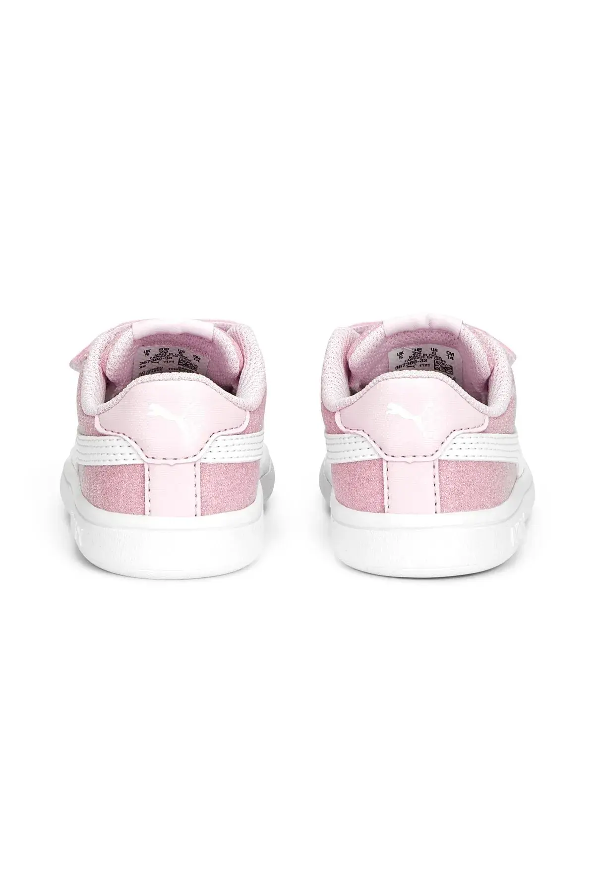 Puma Smash v2 Glitz Glam V Pembe Çocuk Günlük Spor Ayakkabı